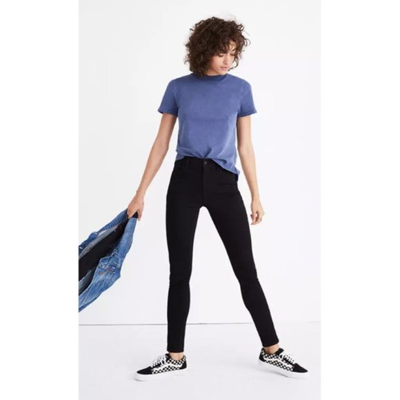 Madewell Roadtripper Denim Jeans Bennett Black 24 - Picture 2 of 11